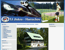 Tablet Screenshot of jiskra-harrachov.cz